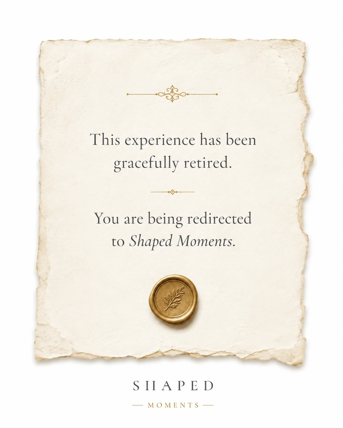 Retired Experience